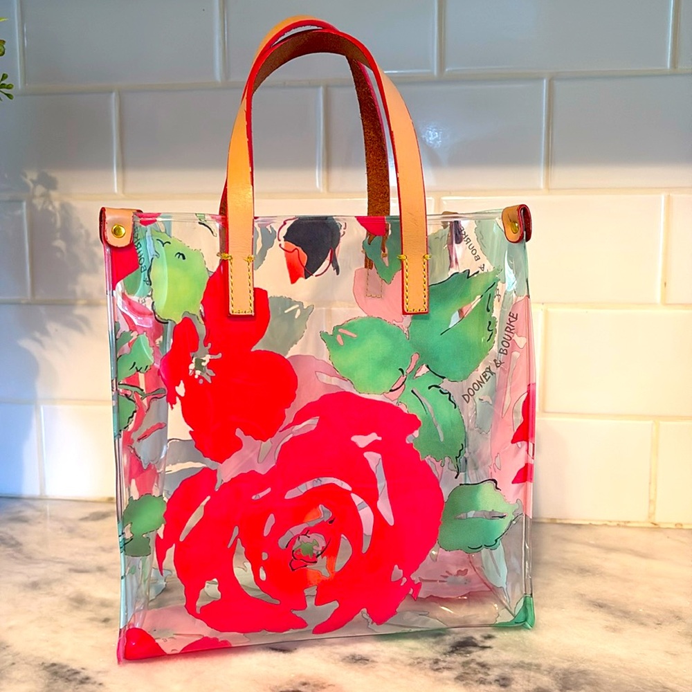 Dooney & Borke mini plastic tote